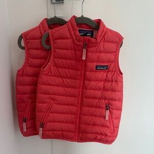 Patagonia Kids Pink Puffer Vest